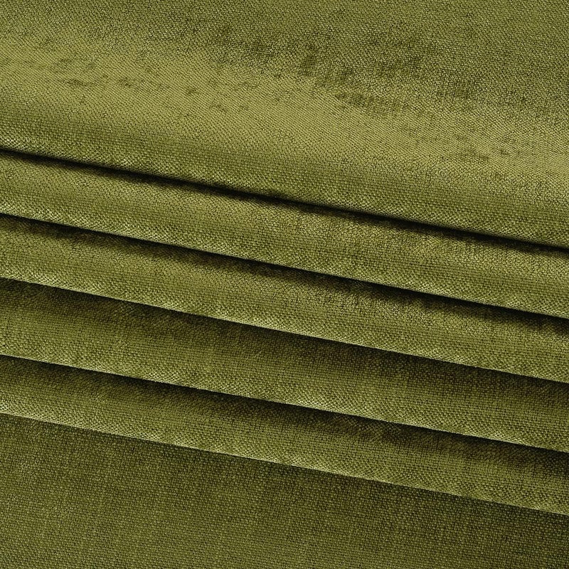 AMBERIS Bed Runner Green, Chenille Soft No Fading Modern Bed Scarf - Image 5